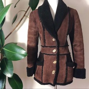 Brown Sheepskin Coat